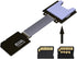 xiwai SD Male Extender to SD Card Female Extension Cable Adapter, Flexible SD/SDHC/SDXC UHS-III
