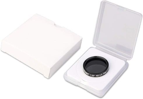 SVBONY SV139 1.25 inch Moon Filter 12.5% Transmission ND8 Neutral Density for Telescope Eyepiece