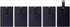 KINMIN Credit Card USB Flash Drive 16GB 5 Pack Business Card Bank Card