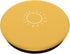 Aesthetic Yellow Sun PopSockets Swappable PopGrip
