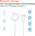 Compatible for Google Pixel Watch 2 Charger, Magnetic USB A Replacement Wireless Fast Charging Cable Cord Adapter Accessories for Google Pixel Watch 2 (3.3 ft/100cm,White)