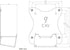 Gladiator Joe VESA Bracket Adapter for Samsung Curved Monitors, Compatible with Models U32R590, U32R591