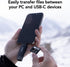 Lexar 205MB/s (LRW310X-BNBNG) Dual-Slot USB-A/C Reader, Up to Transfer Speed, Supports SD and microSD Cards