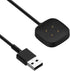 Threeeggs Compatible with Fitbit Versa 3 Charger - USB Charging Cable Dock for Versa 4 Sense 1/2 Smartwatch