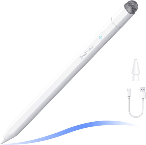 WixGear Stylus Pen for iPad - Active Pencil with Palm Rejection, Compatible with Apple iPad (2018-2020)