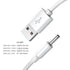 Kaeltsyn 3.5x1.35mm 5V Multi Purpose USB to Charging Cord Power Adapter Cable Line Multiple Length for Table Lamp
