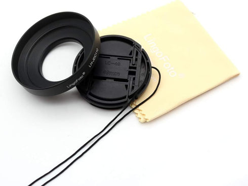 Camera Metal Lens Hood Filter Protector for Canon Power Shot G1X Mark III, Replaces LH-DC110
