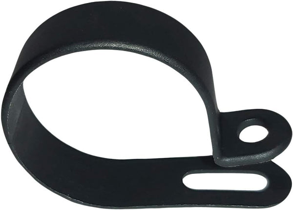 1.25" Electriduct Heavy Duty Nylon Cable Clamps Mounting Wire Clips - 10pcs, Black