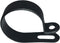1.25" Electriduct Heavy Duty Nylon Cable Clamps Mounting Wire Clips - 10pcs, Black