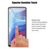 3 Pack Tempered Glass Screen Protector for Motorola Moto G Power 2021 and 3 Pack Camera Lens Protector, 9H Hardness,