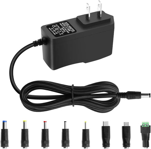 5V 2A 10W DC Power Supply Adapter, AC/DC Wall Plug Charger for Security Camera, Baby Monitor, USB Type C