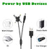 USB Charger Cord for Educator Charger -300/400 Dual Lead Charger for ET-300, ET-302, ET-400 Training Collars