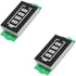 3S 12.6V Lithium Battery Capacity Indicator Module, LCD Display Electric Vehicle Battery Power Tester, Li-ion 2Pcs