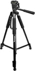 Ultimaxx 60" Lightweight Portable Camera Tripod Stand with Carrying Bag for Sony, Nikon, Canon, Olympus
