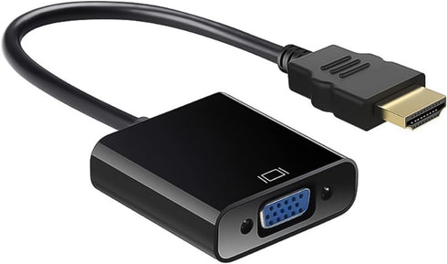 JINPIAOPIAO 1080P HDTV to VGA Cable Adapter HDTV Male to VGA Female Video Converter for PC Laptop Projector Monitor