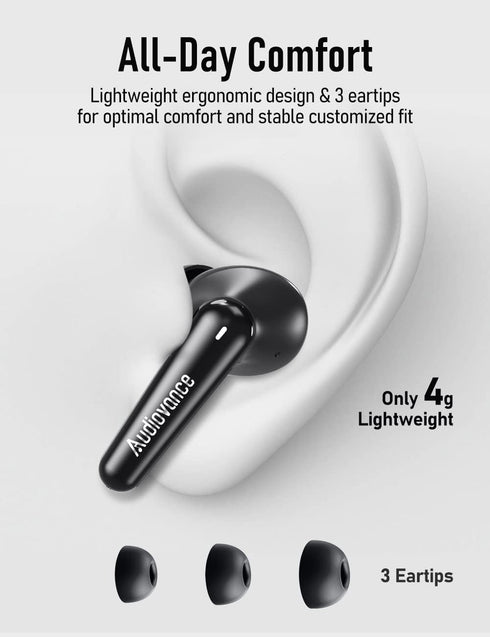 Euphony 301 Wireless Earbuds - Bluetooth Headphones for iPhone and Android, Premium Sound Wireless Ear Buds (EU301)