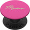 Beige Pink Heart Mama PopSockets Standard PopGrip