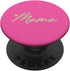 Beige Pink Heart Mama PopSockets Standard PopGrip