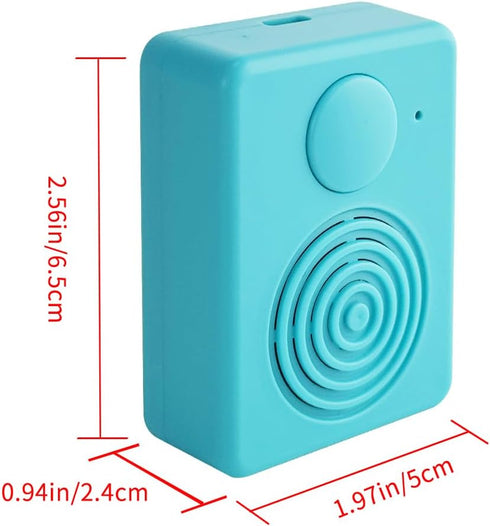 XLW Speaker,16MB Box,16 Sound Module with Voice Recorder Box, Support Bluetooth & MIC Recording Audio Min Easy Sound