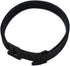 Eowpower 50 12 inches 1/2 inch Pieces Black x Reusable Cable Ties Microfiber Cloth Hook and Loop Straps Network Wire