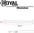 Universal Telescoping L/R Speaker Bracket for TVs