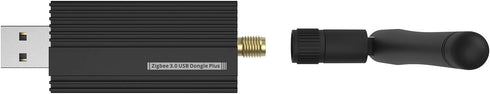 Smilewolf Zigbee 3.0 USB Dongle Plus Gateway, Wireless Adapter with Antenna for Home Assistant, Open HAB, etc.