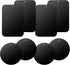 D.SKING 8-Pack Replacement Mount Metal Plates for Car Phone Holder Kits