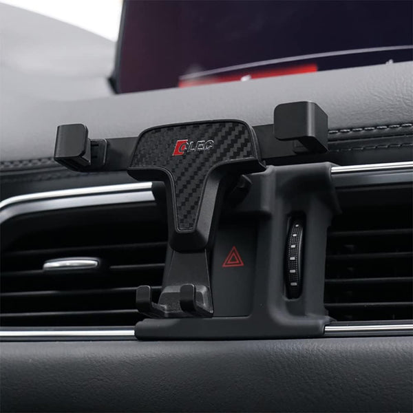BEERTE Phone Holder for Mazda CX-5 2017-2025, Adjustable Air Vent Car Dashboard Cell Phone Mount