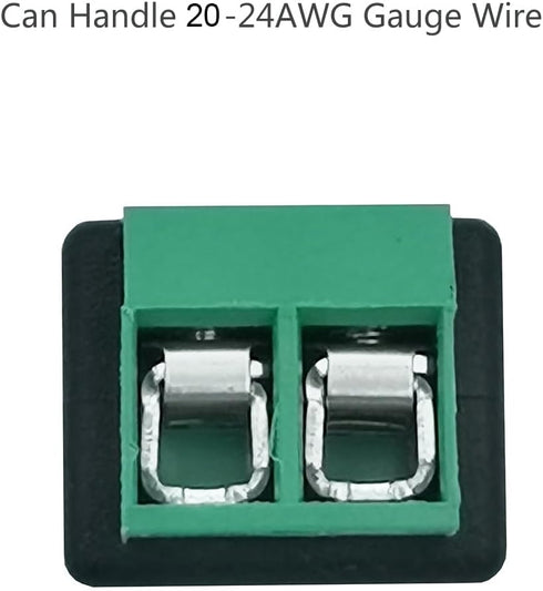 Phono RCA Male Plug to AV Screw Terminal, 4-Pack Audio Video Connector for Speaker Wire to RCA Adapter