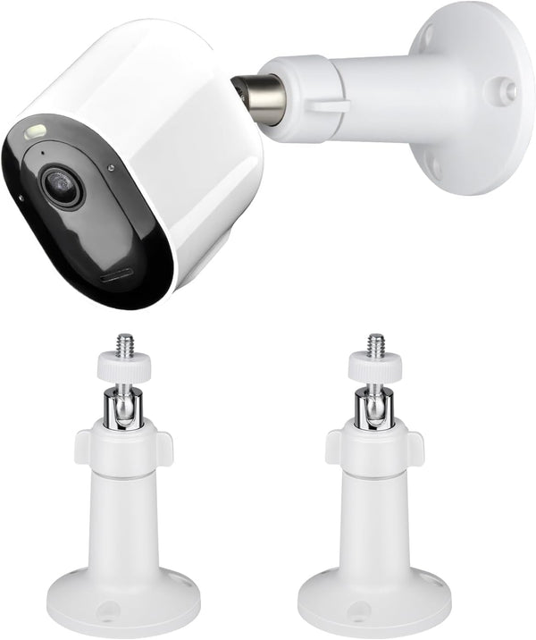 2 Pack Wall Mount for Arlo Pro/Pro2/Pro3/Pro4/Ultra/Ultra2/Essential Spotlight Camera, Adjustable Mount (Camera Not