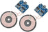 2Pcs Qi Wireless Charger PCBA Circuit Board with Coil Pad Charging for DIY K9G9