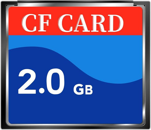 Mrekar 2GB CF Card - High-Performance CF Memory Card for Digital Devices, Cameras,