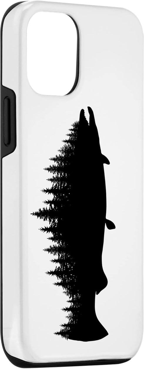 Northern Outdoors Salmon Collection 12/12 iPhone Pro Salmon Fishing Treeline King Salmon Fisherman Case