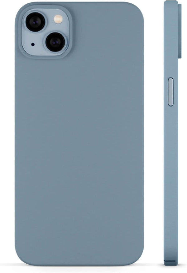 PEEL Magnetic Case for iPhone 14 Plus (Sierra Blue) – Ultra Slim, Minimalist Design