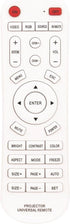 ALLIMITY Universal Projector Replacement Remote Control -- fit for Most of Projector Home Theater Remote Control