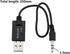 Create idea 2Pcs USB Bluetooth to AUX Cable Receiver 3.5mm Adapter Compatible with Mini Cooper Gen 2 3 R56 R55 F56 F55