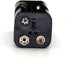 OLIREXD Two Layers AA Battery Holder Case with 9V I Type Standard Snap Clip Connector, Pack of 3