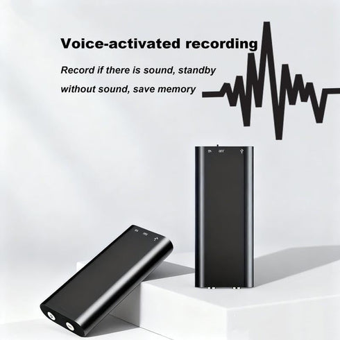 Generic 1pc 8GB MP3 Professional Voice-Activated Digital Recorder, High-Definition Noise-Canceling Player, Ultra-Thin