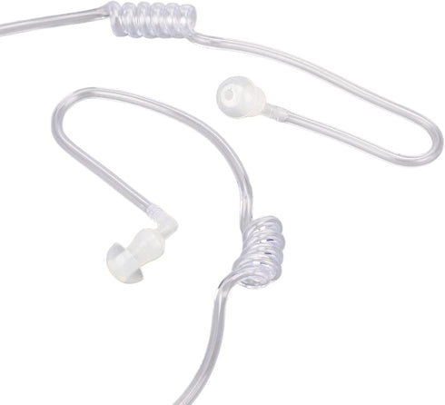 Yunseity Air Tube Headphones - Universal 3.5mm Bilateral Air Tube Earbuds with Noise Cancellation, Green