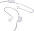 Yunseity Air Tube Headphones - Universal 3.5mm Bilateral Air Tube Earbuds with Noise Cancellation, Green