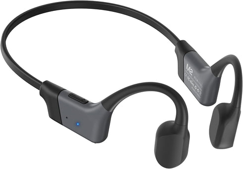 Rakklor Bone Conduction Headphones, Open-Ear Bluetooth 5.4 Sport Headphones with Mic 20 Hour
