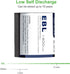 EBL CR-P2 6V 1400mAh, 223A DL223A EL223AP Lithium Photo Battery Compatible with for Camera Flash Units