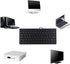 Mini Portable Wired Spanish Keyboard Ñ, USB Interface for Desktop Computer, 78 Keys
