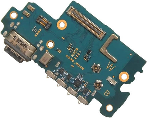 Charging Port Replacement Kit for Samsung Galaxy A53 5G SM-A536U - USB Flex Dock Connector with Tools