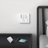 VEY14 3-in-1 2-Prong (4pcs) Mini Travel Outlet Adapter Power Converter, Portable Plug Wall Outlet Splitter