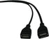 YTgilo 2PCS 30CM USB One to Two Car Splitter Female Adapter Cable Charging Data Extension Cable Y Splitter Hub Power