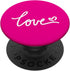 Pretty Cute Hot Pink Solid Heart Love Girly Design PopSockets PopGrip for Phones & Tablets