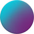 Aqua Teal Blue and Purple Ombre Gradient PopSockets Standard PopGrip: Swappable Grip for Phones & Tablets