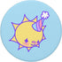 Pastel Clowncore Clown Sun Celestial Sunshine Kawaii Kidcore Swappable PopSockets PopGrip