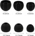 ALXCD 12 3.8mm 3.8mm -4.8mm) 12 Eartips for in-Ear Headphones, S/M/L Sizes Pairs Soft Silicone Earbuds Tips Eartips